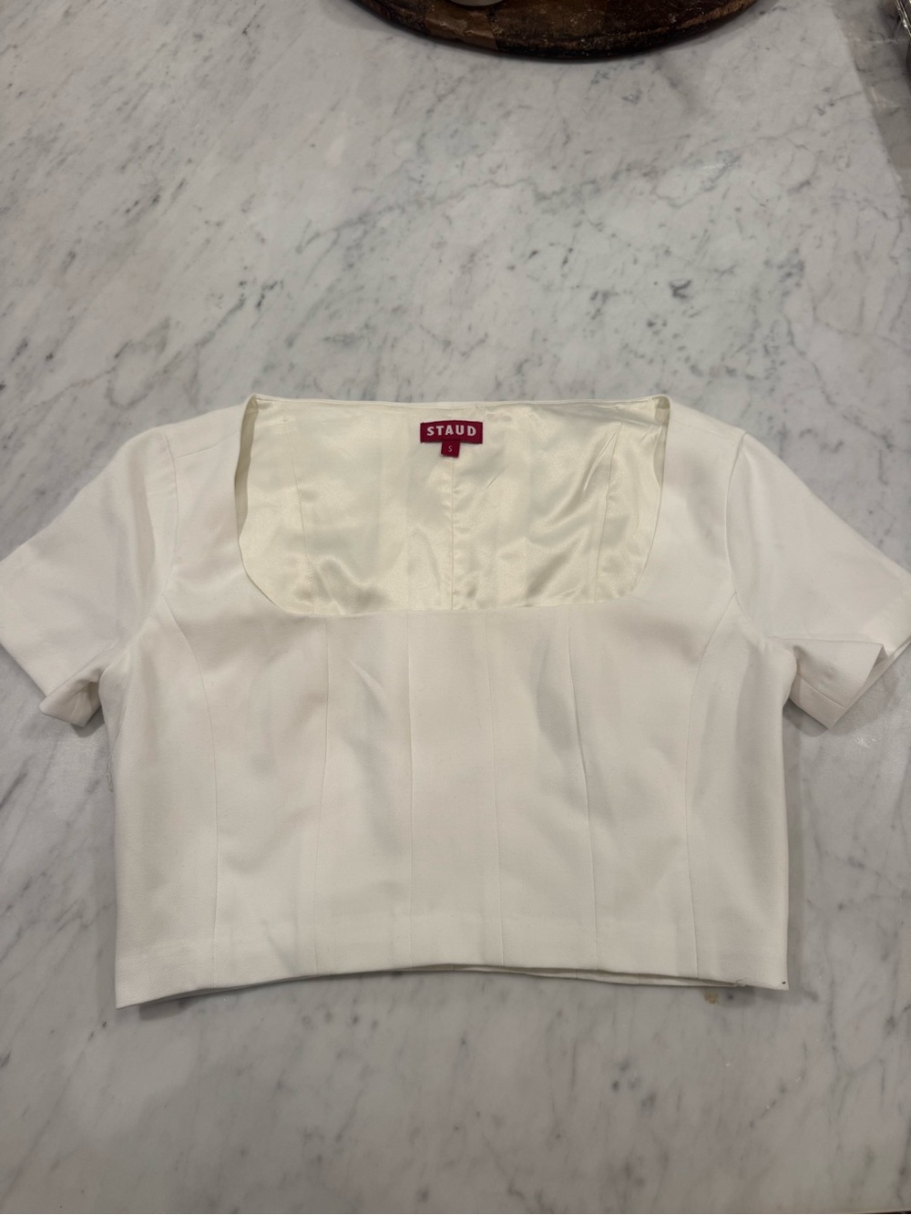 Staud Square Neck Top